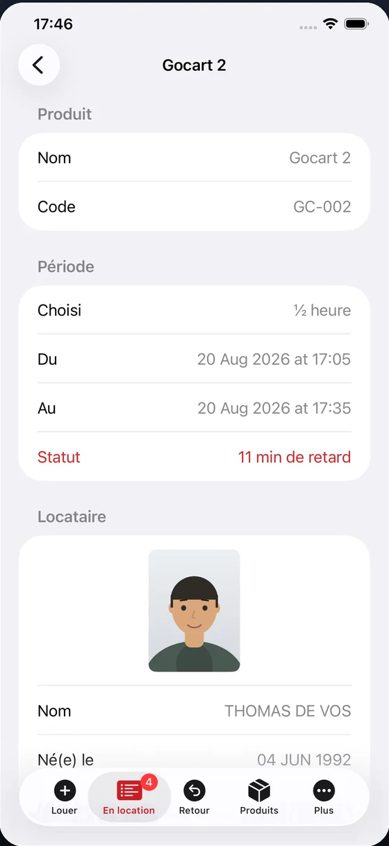 Directement depuis la puce